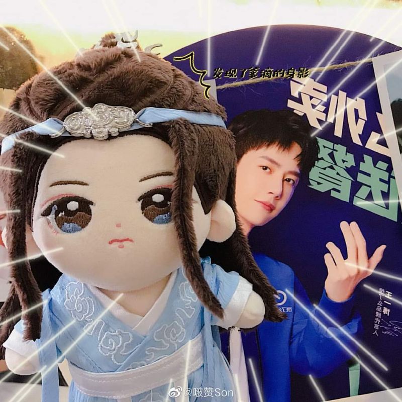 Búp bê Tâm Động Vong Cơ 20cm - Lam Vong Cơ