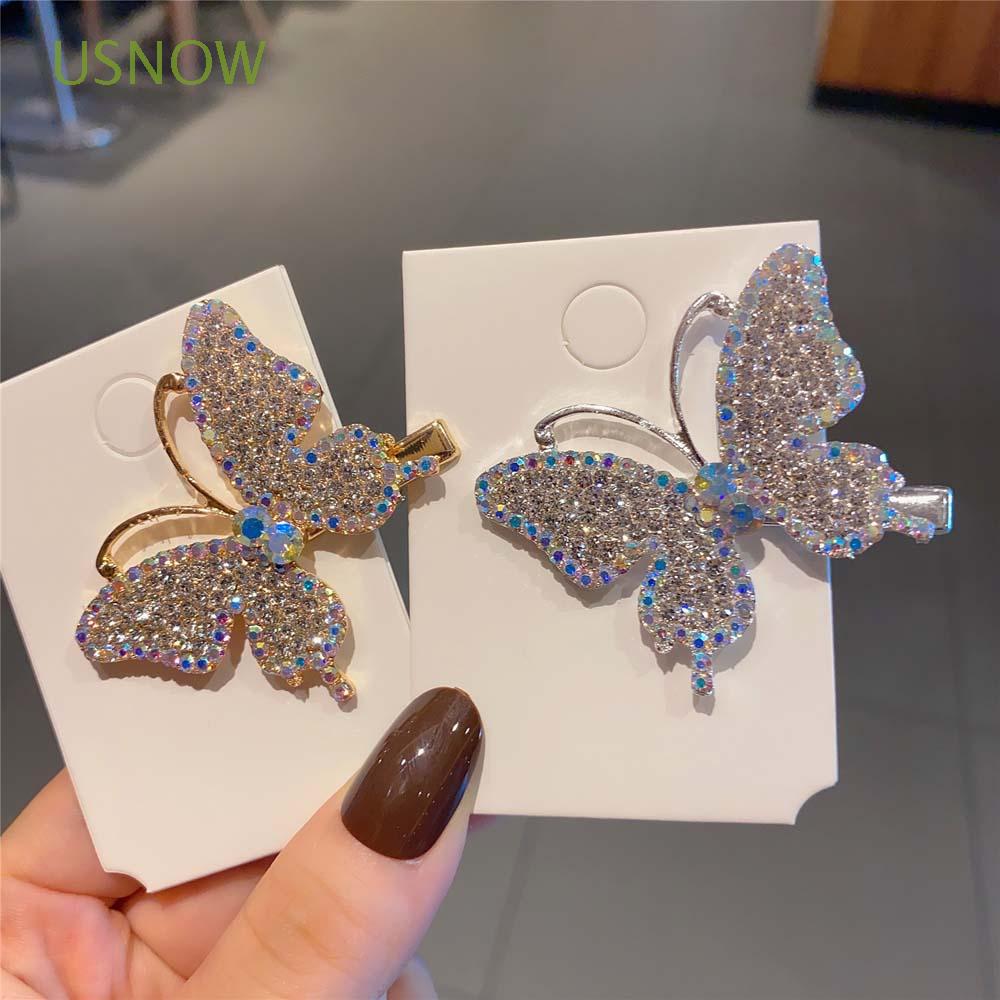 Kẹp Tóc Hình Bướm Đính Ngọc Trai Xinh Xắn Cho Nữ