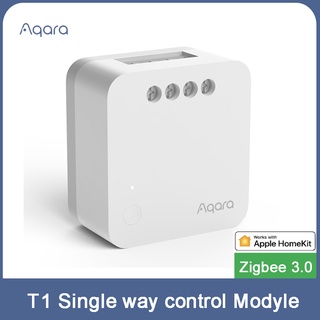 Aqara mô đun điều khiển rơ le không dây t1 zigbee 3.0 1 kênh kèm / không trung tính điều khiển từ xa cho apple homekit