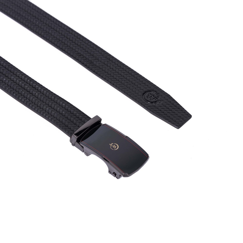 Thắt Lưng Nam Da Bò Cao Cấp Màu Đen WT Leather 166080602