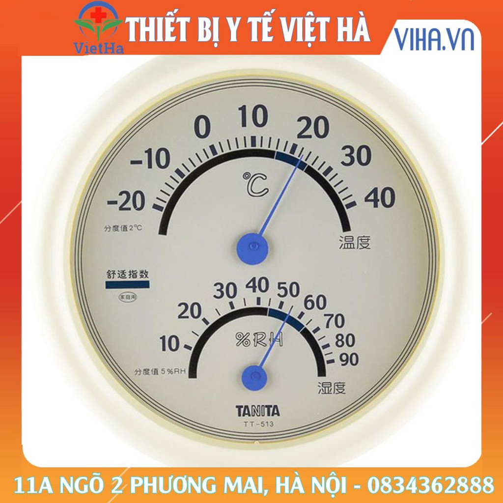 Nhiệt Ẩm Kế Tanita TT 513 Nhật Bản [Đo Nhiệt Độ, Độ Ẩm Phòng]