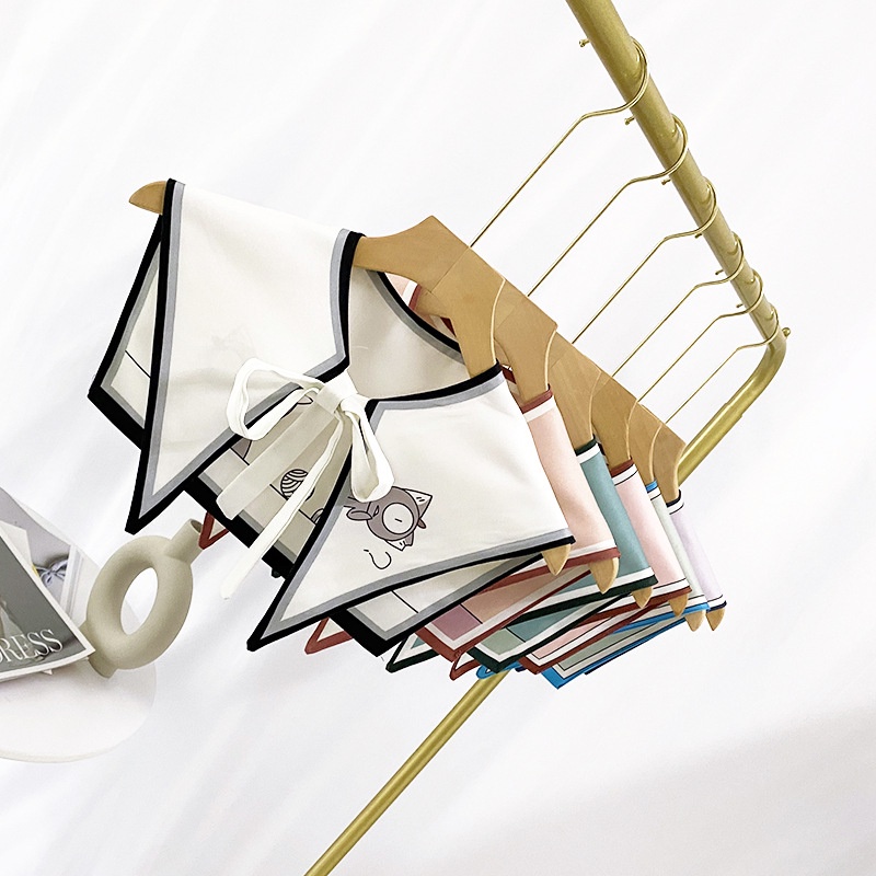 Áo Choàng Cổ Giả Mỏng Chống Nắng In Họa Tiết Thời Trang Dễ Phối Đồ