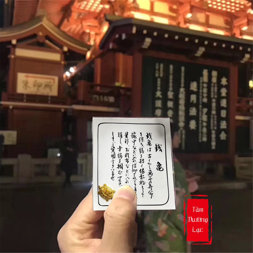 Rùa vàng Tài Lộc và Tình Duyên Mang Tới May Mắn Để Ốp Điện Thoại, Ví Tiền