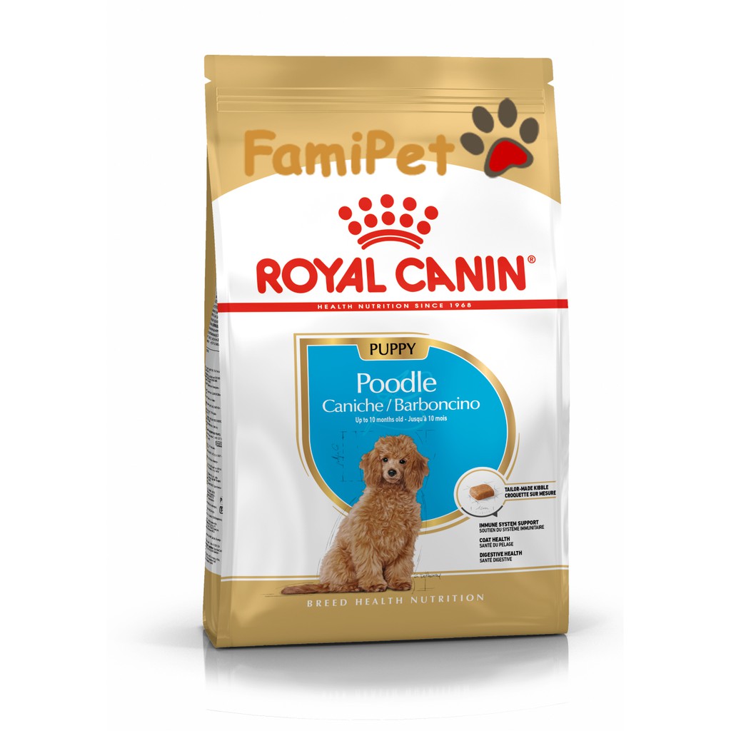 Hạt Thức Ăn Khô Royal Canin Cho Chó Poodle Con 1,5kg – Royal Canin Poodle Puppy