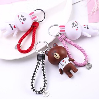 Móc Khóa Gấu Nâu Brown,  thỏ Cony dễ thương