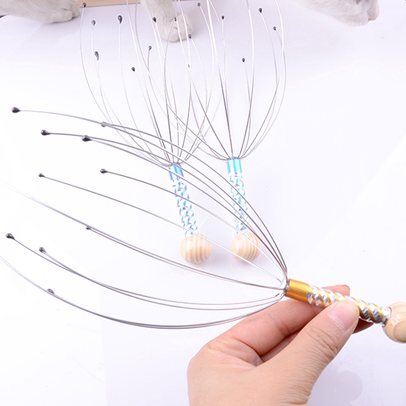 1 Dụng Cụ Mát Xa Giảm Căng Thẳng Hình Đầu Bạch Tuộc JP1