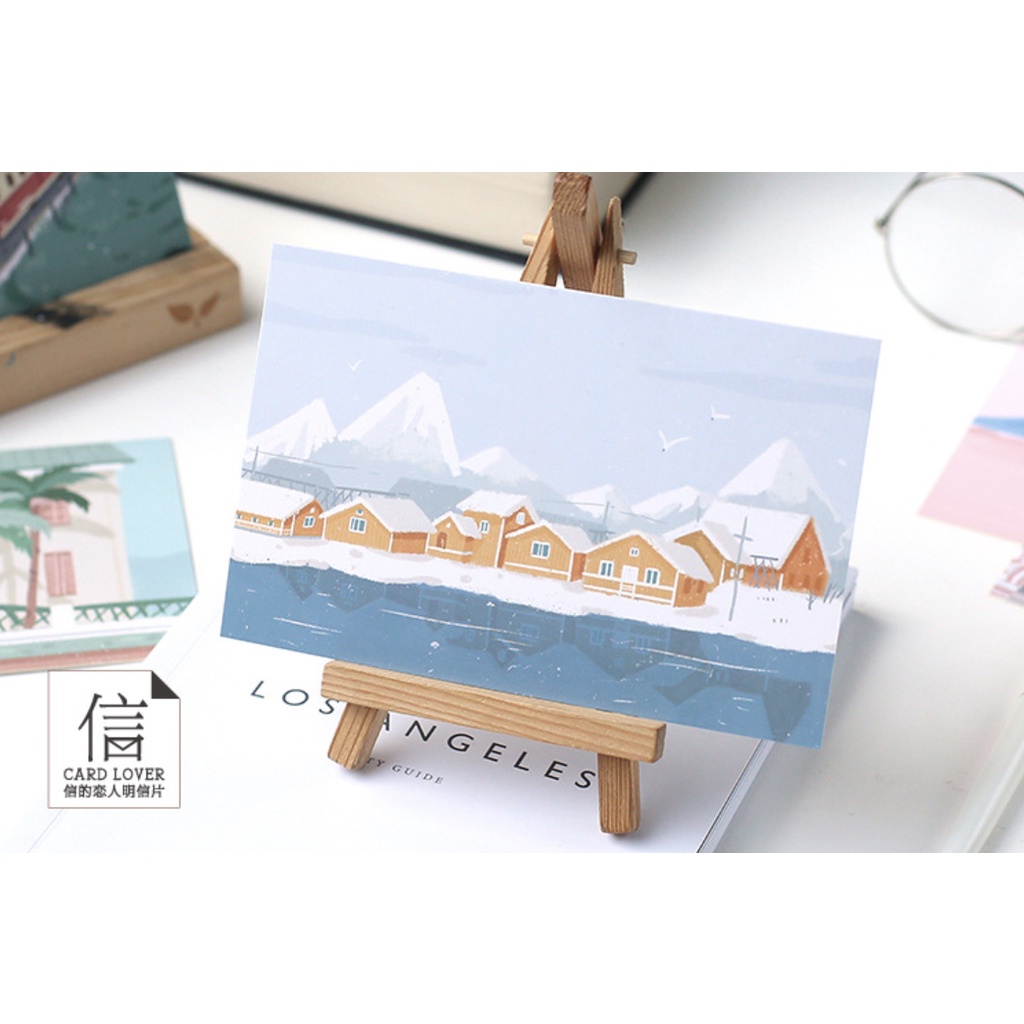 [LẺ 01 TẤM] Postcard dùng làm thiệp hoặc trang trí với nhiều chủ đề xinh xắn