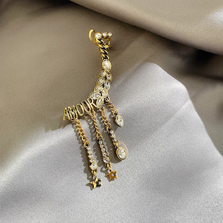 BÔNG TAI VÀNH PHONG CÁCH RETRO- MELY 1248