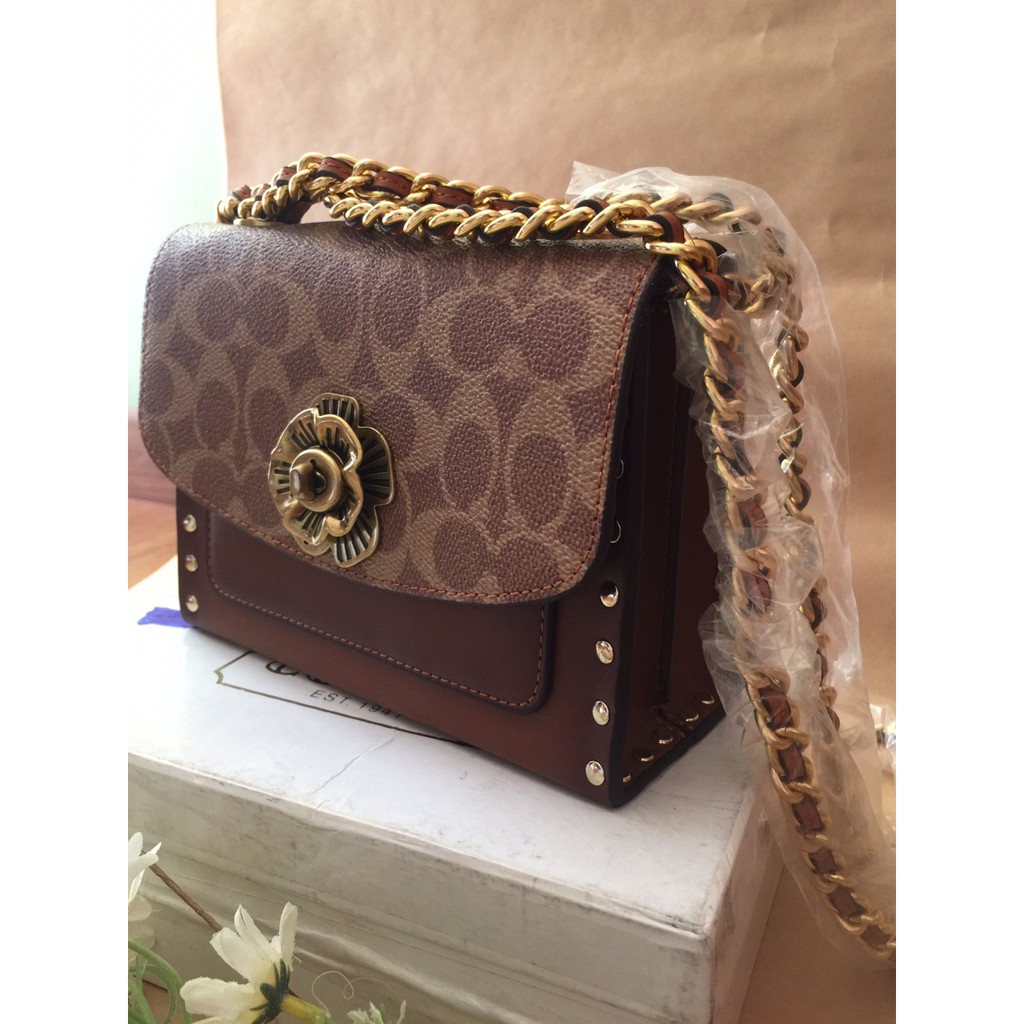 Túi mini da thật đeo chéo