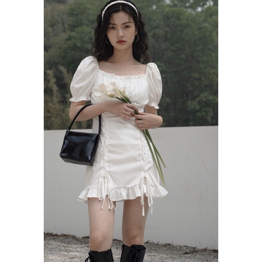 Váy body BlaPink thiết kế nhún ngực- AULEYY DRESS T204