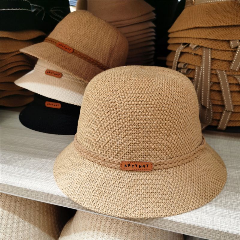 Nón Thời Trang Chống Nắng Mùa Hè Viền Dây Tết