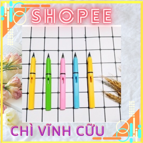 Bút chì vĩnh cửu ⚡SIÊU HOT⚡ cho các bé, giống bút máy, công dụng như 10 cây bút chì thông thường