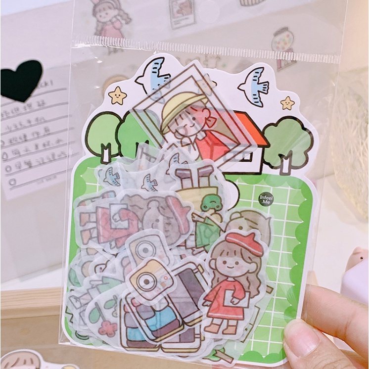 [Hàng mới về] Hình dán trang trí Deco Sticker Infeel me