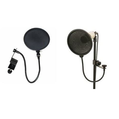 Màng Lọc Âm và Chân Kẹp mic Thu Âm -Giá Đỡ Mic Livestream - Kẹp Bàn Treo Mic và Màng Lọc POP