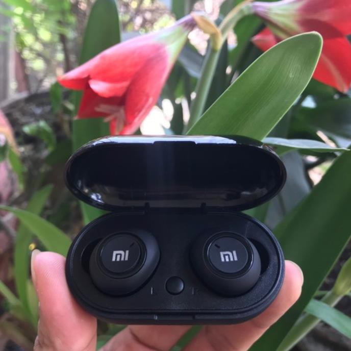 Tai Nghe Bluetooth AirDots Redmi2 Đen,Công Nghệ 5.0,Bass tress nghe cực đỉnh,pin cực trâu | BigBuy360 - bigbuy360.vn