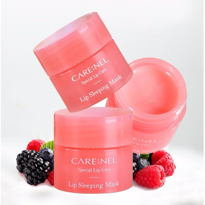 (HÀNG CHÍNH HÃNG ) Mặt Nạ Ngủ Môi Mini CARE:NEL Lip Sleeping Mask (cung cấp độ ẩm ,hết khô môi nứt nẻ)