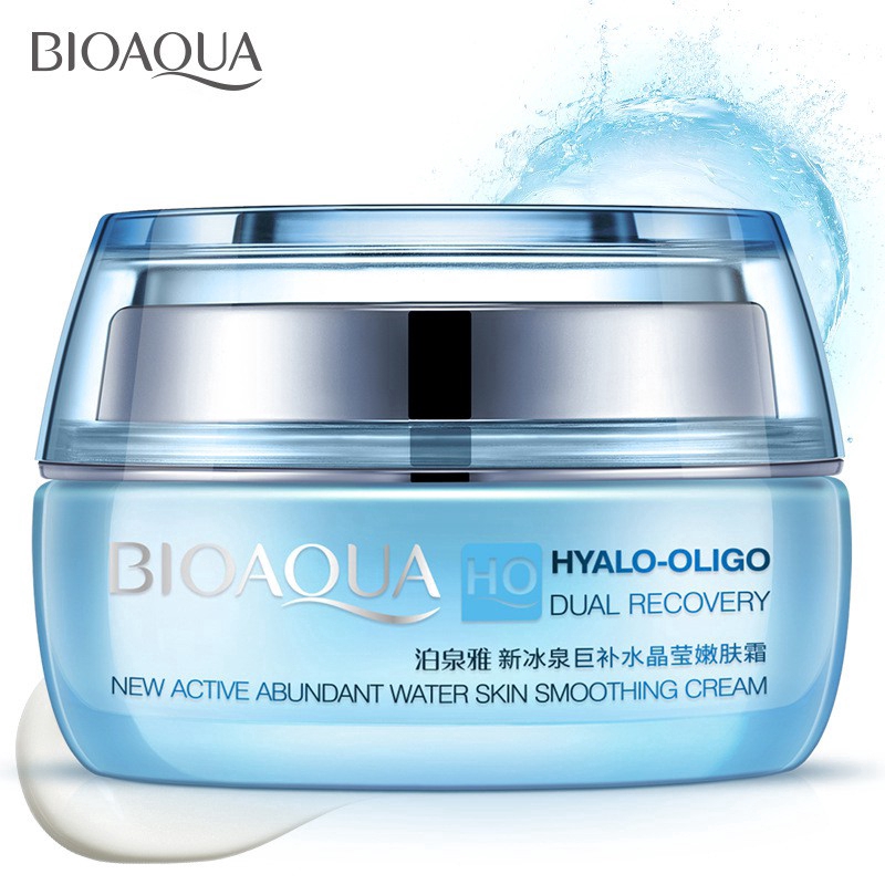 BIOAQUA Watery Smoothing Face Cream Moisturizer Anti-Aging Facial Cream Care【100% Authentic】50g