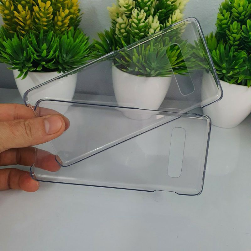 Ốp Lưng Trong Suốt Galaxy S10, S10 Plus Chính Hãng Samsung, Chất Liệu Nhựa PC