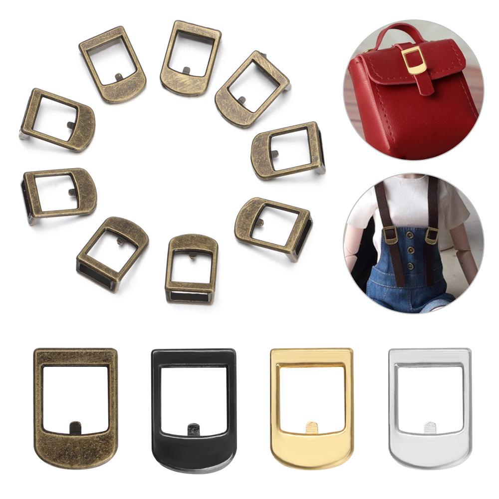 RAINBOW Set 20 Khóa Ba Cạnh Mini Siêu Mỏng Chất Lượng Cao 4 Màu Cho Búp Bê