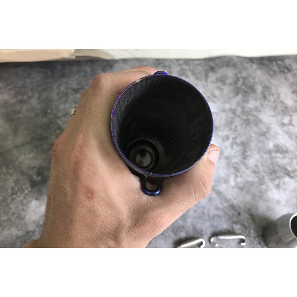 Pô Akrapovic 7 Màu Đuôi Carbon Gắn Xe Máy ( Coa Kèm Tiêu Giảm Thanh)