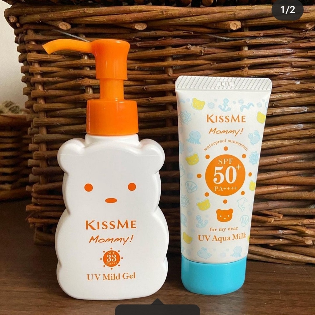 Kem Chống Nắng Cho Bé Từ 6 Tháng Tuổi Và Làn Da Nhạy Cảm Kissme Mommy (50g)