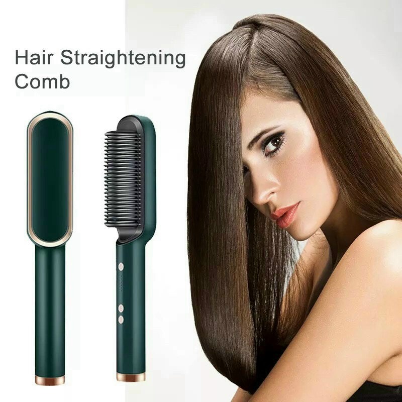 Lược Điện Chải Tóc Tạo Kiểu Uốn - Duỗi - Ép Tóc HA808