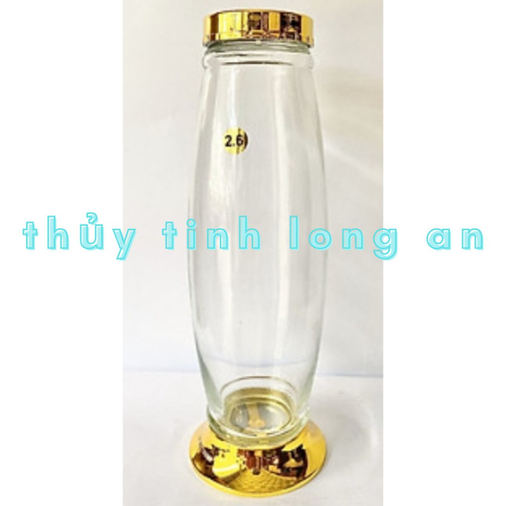 Bình ngâm sâm thủy tinh cao cấp PHÚ HÒA 2,6 lít , 7,6 lít ,14,6 lít