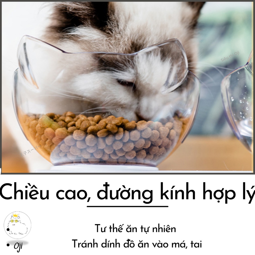 Bát Ăn Cho Chó Mèo Chống Gù Phong Cách Hàn Quốc