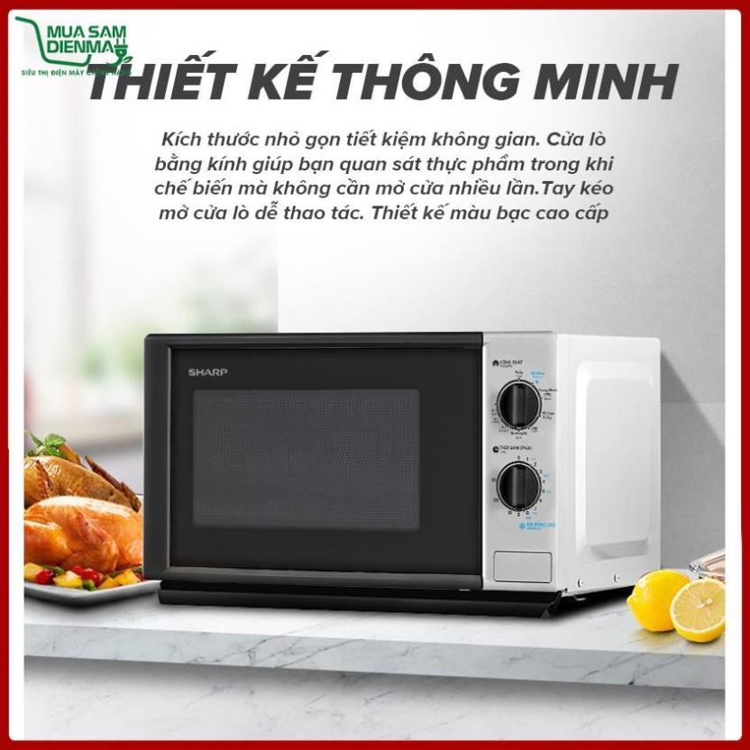 Lò Vi Sóng Cơ Sharp R-G225VN-BK 900W