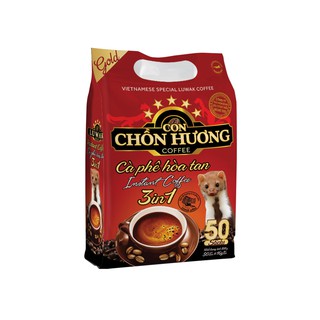 Cà phê hòa tan 3in1 chồn hương túi 50que x 16g