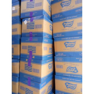 Combo 3 Set khăn giấy Pulppy bỏ túi (set 6 gói) cho bé
