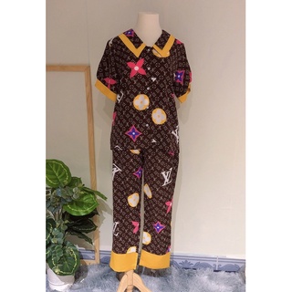 Đồ bộ pijama, đồ bộ nữ mặc nhà nhiều hoạ tiết