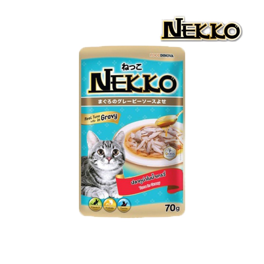 Pate Nekko Gravy Gói 70G Hàng Nội Địa Thái Pate Cho Mèo - NÀNG MEOW