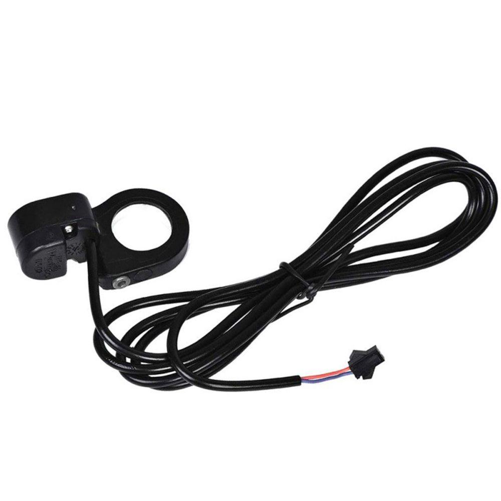 Công Tắc Còi Xe Đạp / Xe Máy / Scooter Bằng Nhựa Màu Đen 22.5mm