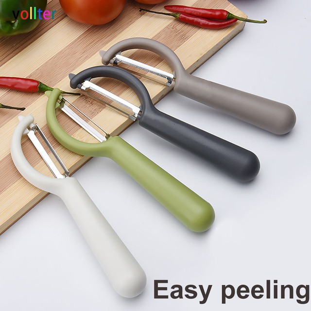 Dụng Cụ Gọt Vỏ Rau Củ Bằng Thép Không Gỉ Tiện Dụng Cho Nhà Bếp