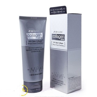 [ SALE SẬP SÀN ] Sữa rửa mặt trắng da chiết xuất từ Collagen 3W CLINIC Hàn Quốc 180ml