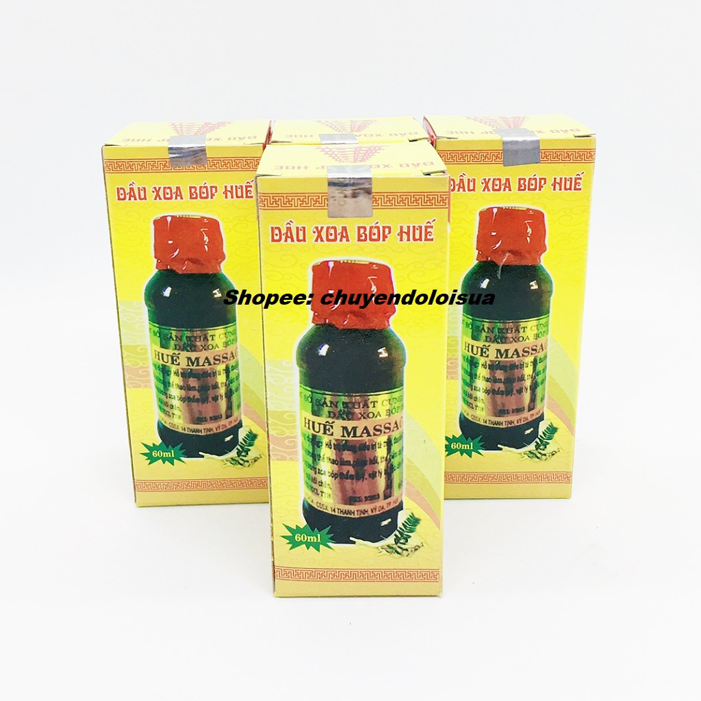 Dầu Xoa Bóp Cung Đình Vỹ Dạ Huế 60ml