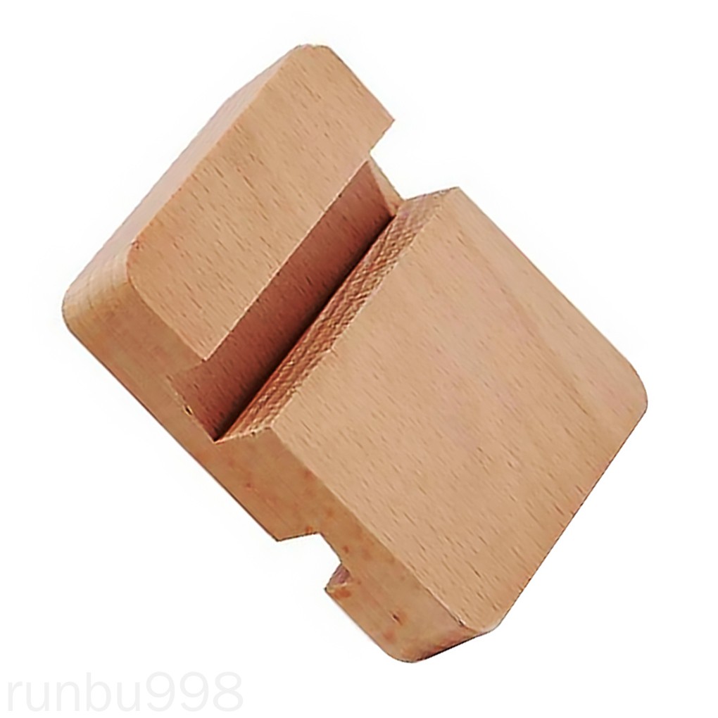 Giá Đỡ Điện Thoại Di Động Để Bàn Bằng Gỗ Thời Trang Sành Điệu Newbu998