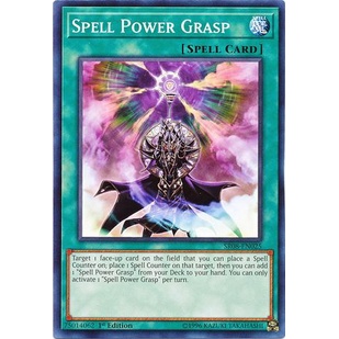 Thẻ bài Yugioh - TCG - Spell Power Grasp / SR08-EN025'