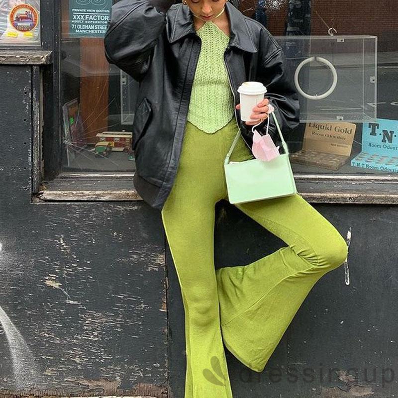 Áo Tank Top Đan Móc Màu Sắc Hở Lưng Thời Trang Cho Nữ