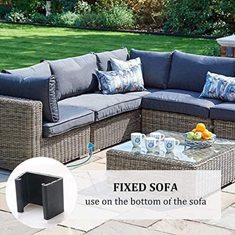 Set 10 Kẹp Nối Ghế Sofa / Đồ Nội Thất Bằng Mây Đan Tiện Dụng