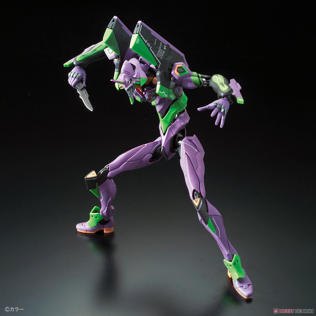 Mô Hình Lắp Ráp RG Evangelion Unit-01 EVA 01 DX Transport Platform Set