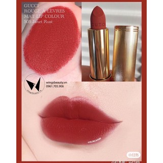 GUCCI - Son thỏi Rouge A Levres Mat Lip Colour