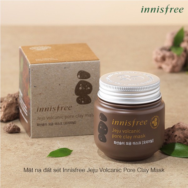 [NEW 2019] Mặt Nạ Đất Sét Innisfree Super Volcanic Pore Clay Mask 2X 100ml