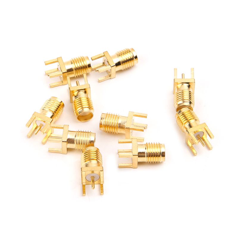 Set 10 Đầu Nối Thẳng Cổng SMA Cái