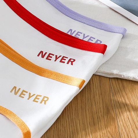 Quần Lót Kháng khuẩn nữ  Cotton Lưng Vừa Không Đường May Thoáng Khí Thoải Mái Phong Cách Nhật Hàn Cho Nữ