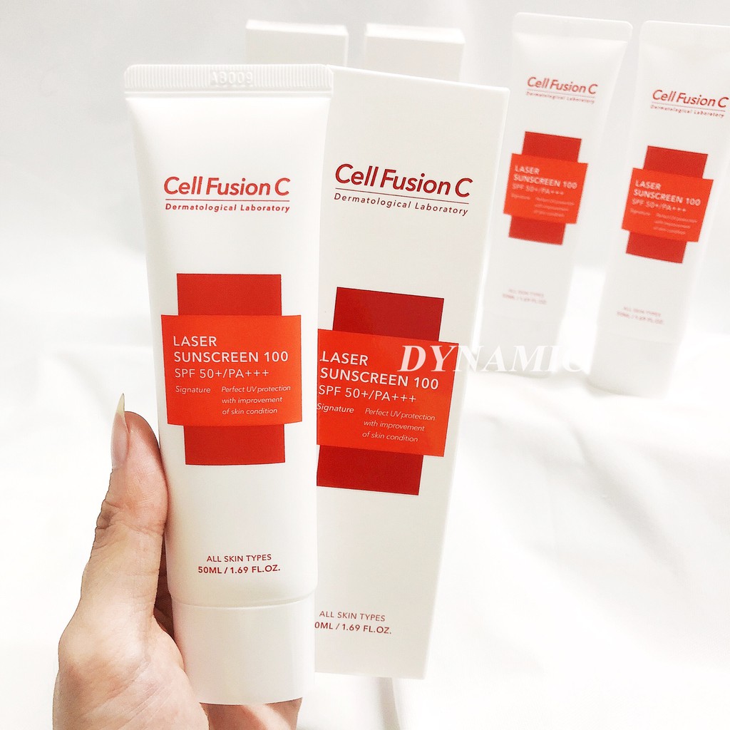 Kem chống nắng Cell fusion C laser suncreen 100 spf50 + PA+++ 50ml