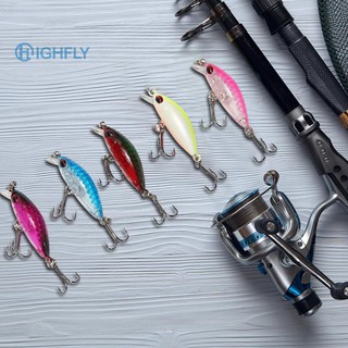 5pcs Hard Bait Set Fishing Lure Sinking Pencil Lure Fishing Tackle 4cm 2.5g