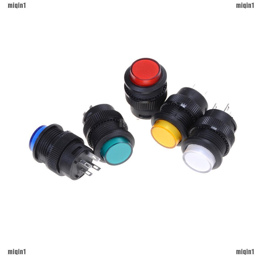 $VN 2Pcs R16-503AD OFF-ON LED Light Self-locking Latching Push Button Switch ZNS 1126
