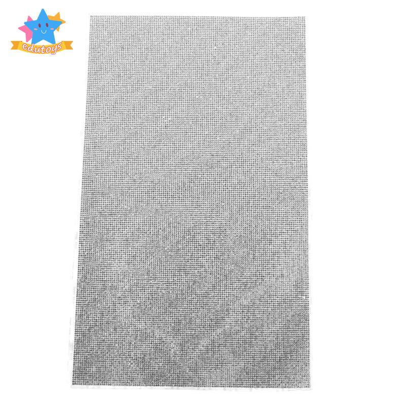Sticker Đính Đá Lấp Lánh Tự Dính 9.5 "x16" Trang Trí Điện Thoại / Ô Tô